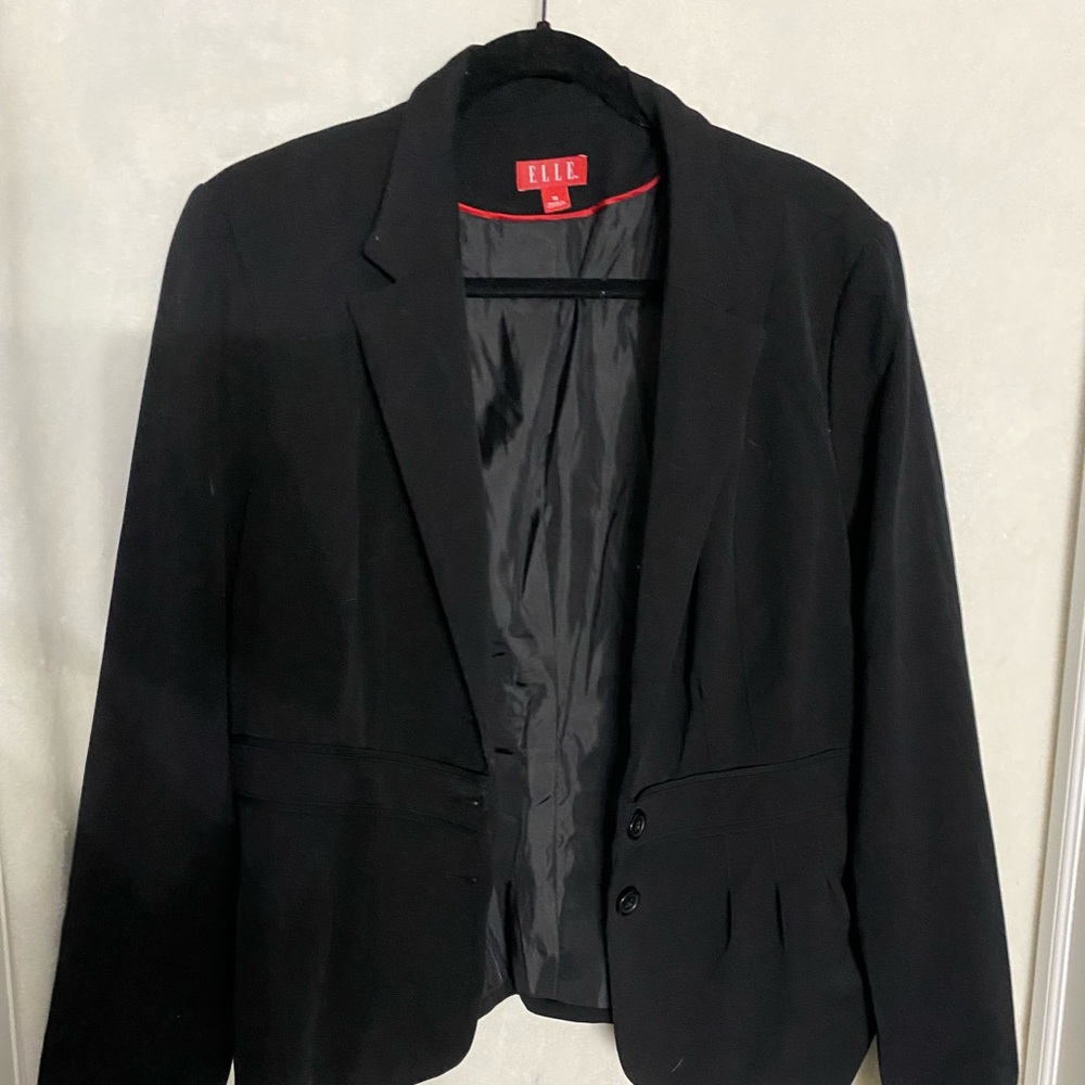 Women’s black blazer